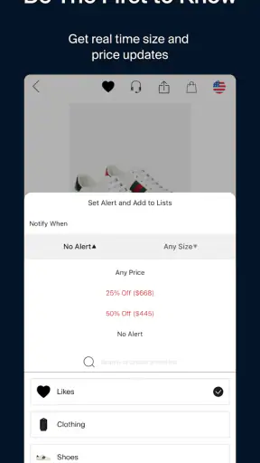 ModeSens: Purchase Assistant screenshot