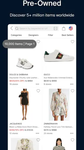 ModeSens: Purchase Assistant screenshot