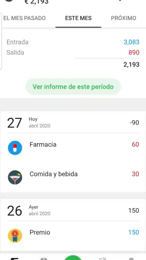 Money Lover: Control de Gastos screenshot