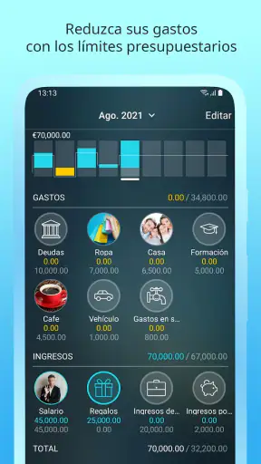Money Pro: Finanzas personales screenshot