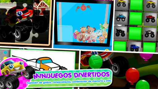 Monster Trucks Game for Kids 2 screenshot