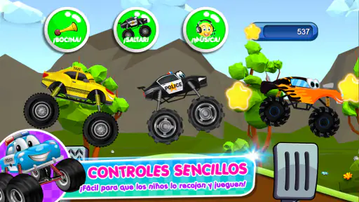 Monster Trucks Game for Kids 2 screenshot