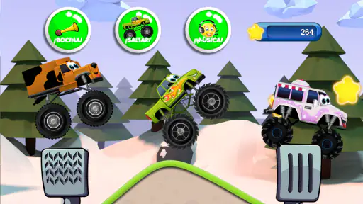 Monster Trucks Game for Kids 2 screenshot