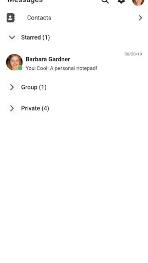 Moodle screenshot