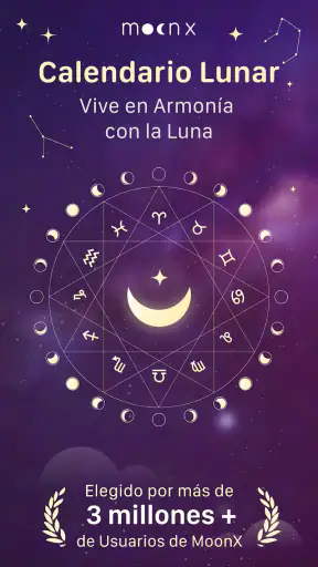 Moon Phase Calendar - MoonX screenshot