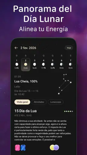 Moon Phase Calendar - MoonX screenshot