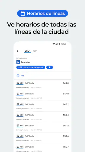 Moovit: Horarios de bus y tren screenshot