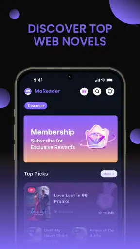 MoReader screenshot