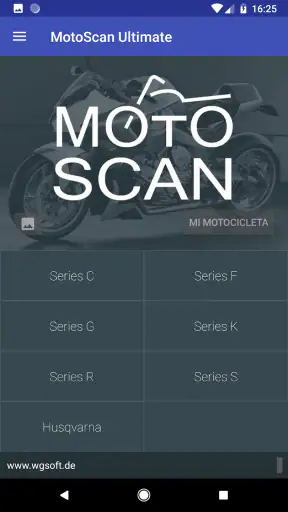 MotoScan para motocicletas BMW screenshot