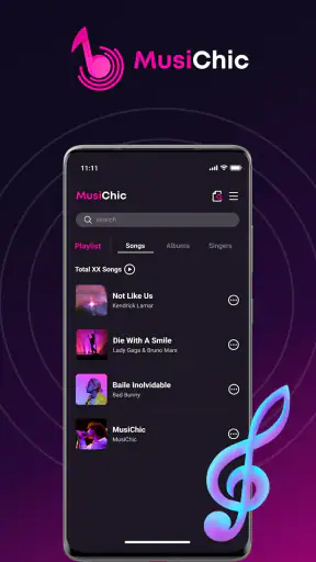 MusiChic - Música sin conexión screenshot