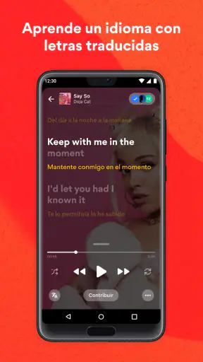 Musixmatch screenshot
