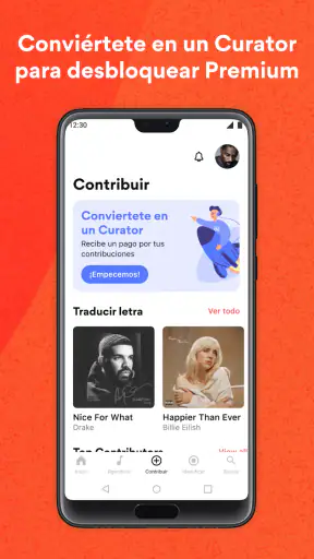 Musixmatch screenshot