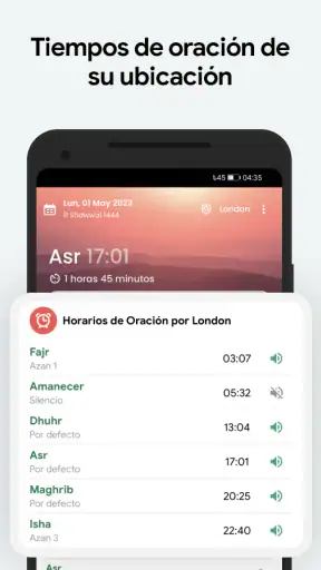 Muslim: Ramadán 2026, Qibla screenshot
