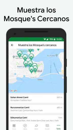 Muslim: Ramadán 2026, Qibla screenshot