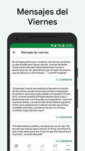 Muslim: Ramadán 2026, Qibla screenshot