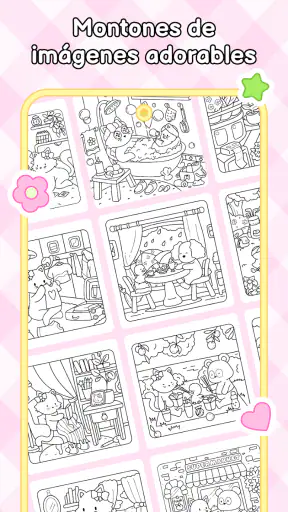 My Cute Friends Libro Colorear screenshot