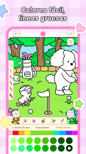 My Cute Friends Libro Colorear screenshot