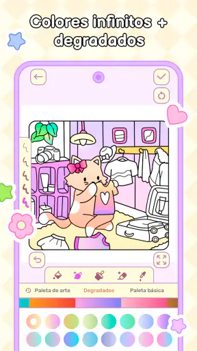 My Cute Friends Libro Colorear screenshot