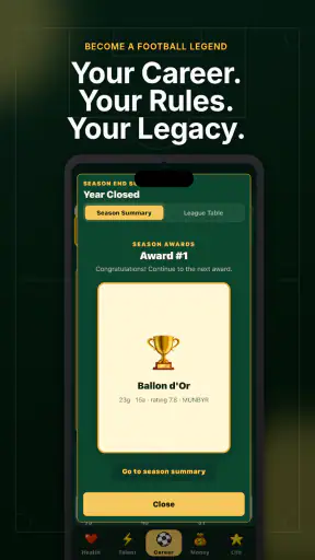 My Legacy: Carrera de Fútbol screenshot