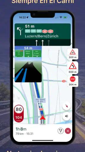 Navegación GPS Offline y Mapas screenshot