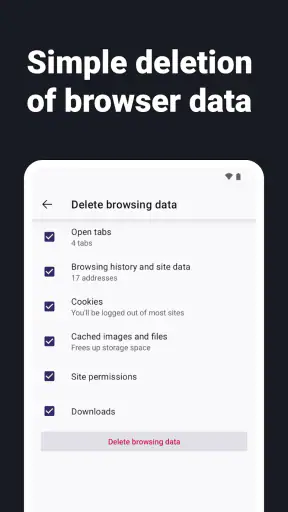 Navegador de Internet - ZEUS screenshot