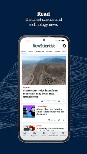 New Scientist screenshot