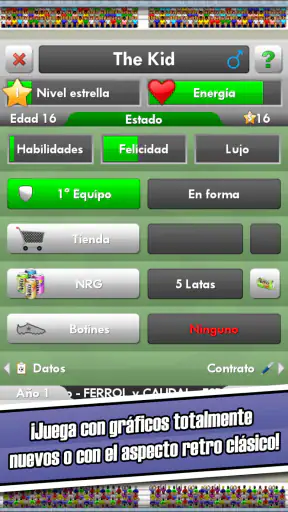 New Star™ Fútbol screenshot