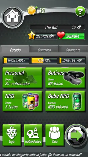 New Star™ Fútbol screenshot