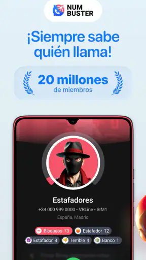 Nombre de la persona que llamó screenshot