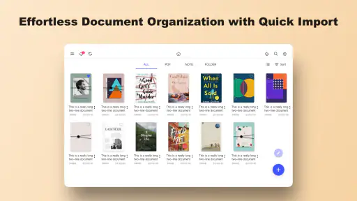 Notein: Handwriting,Notes,PDFs screenshot
