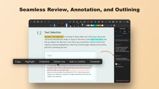 Notein: Handwriting,Notes,PDFs screenshot