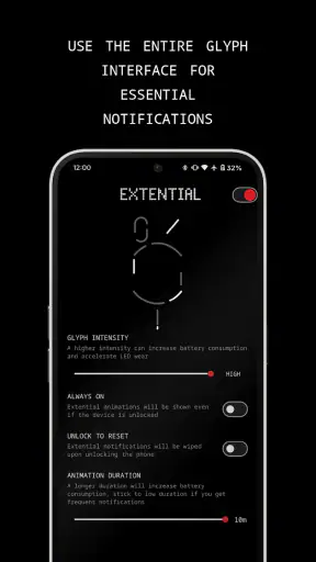 Glyphify para Nothing screenshot