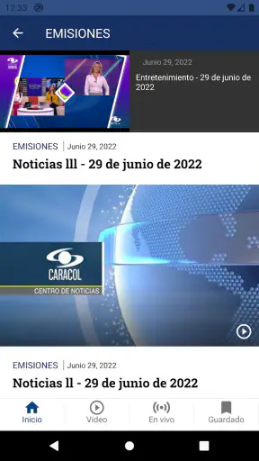 Noticias Caracol screenshot