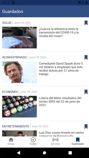 Noticias Caracol screenshot