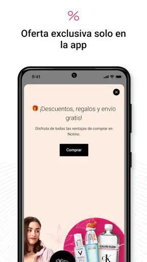 Notino: perfumes y cosméticos screenshot