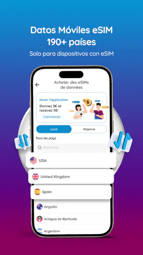 Número: eSIM Viajes y números screenshot