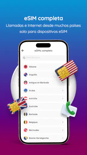 Número: eSIM Viajes y números screenshot