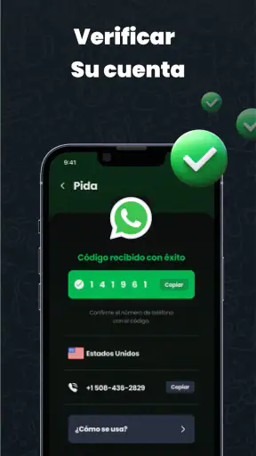 Número virtual para WA screenshot
