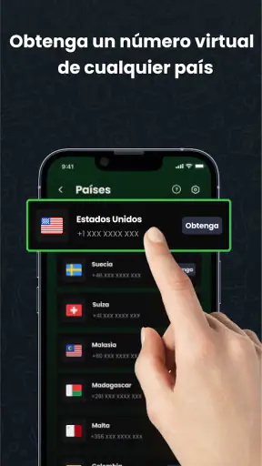Número virtual para WA screenshot