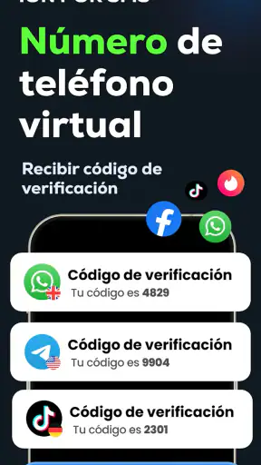 Número Virtual SMS - SmsCode screenshot