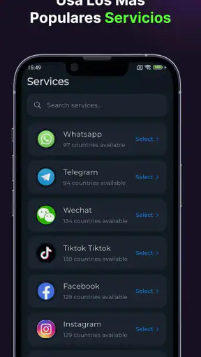 Número Virtual SMS - SmsCode screenshot
