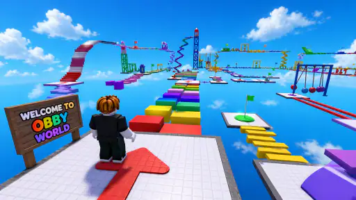 Obby World: Parkour Escape screenshot