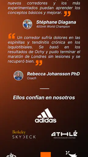 Ochy - Análisis de la carrera screenshot