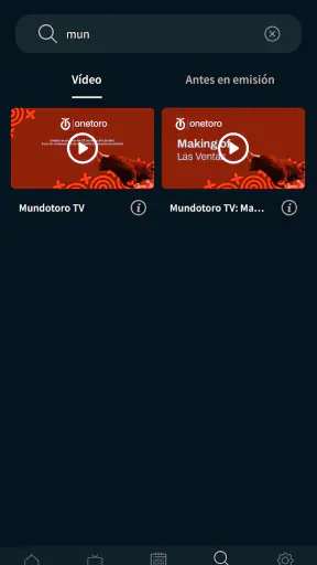 Onetoro TV - Android TV screenshot