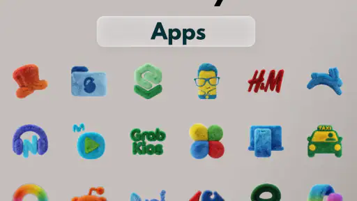 OneUI Fluffy Icons screenshot