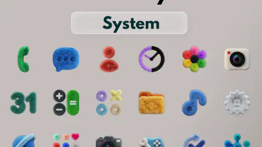 OneUI Fluffy Icons screenshot