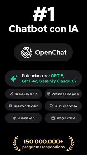 Open Chat - Aplicación IA Bot screenshot