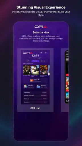 ORA IPTV Player screenshot