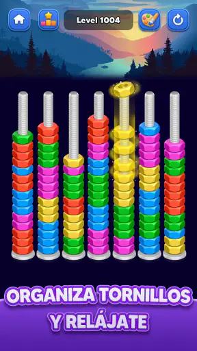 Nut Sort: Color Match Game screenshot