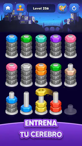 Nut Sort: Color Match Game screenshot